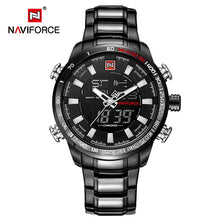 Load image into Gallery viewer, Men Clock Stainless Waterproof relogio masculino